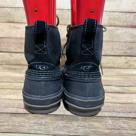 Ugg Zetik Black Rubber Boots - Picture 8 of 8